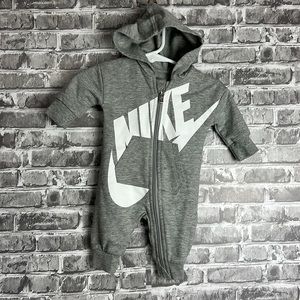 Baby Boy's Nike hoodie romper‎